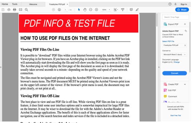 adobe pdf editor for mac