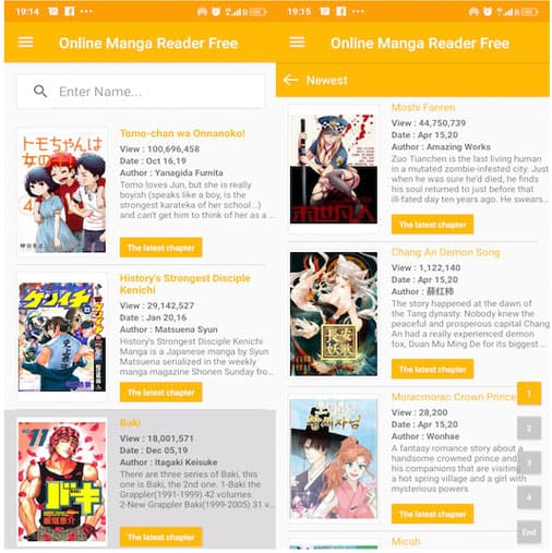 Best Manga Apps for Android and iOS in 2020