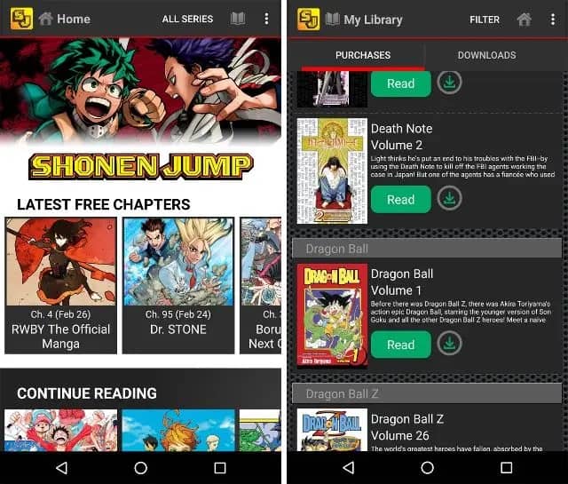 Manga Apps