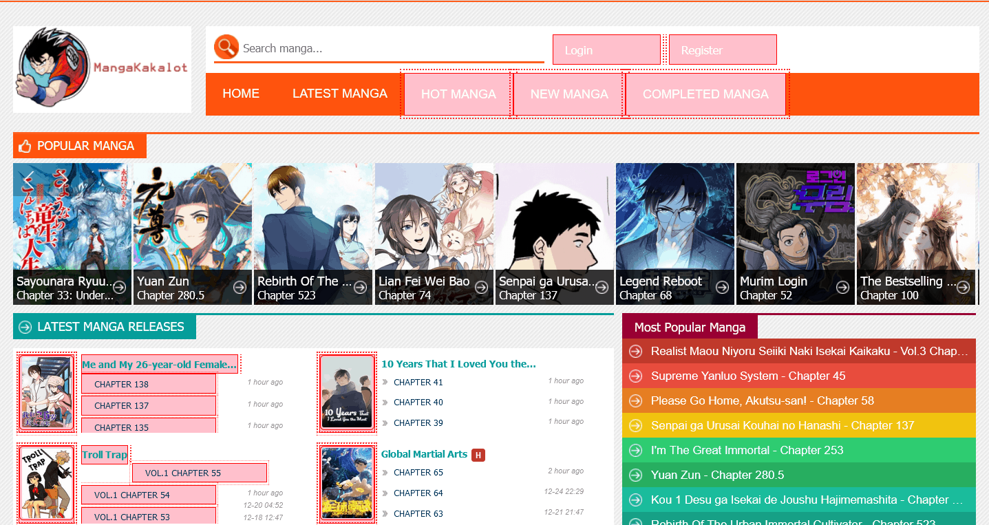 KissManga Alternatives