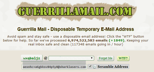 Disposable Email Accounts