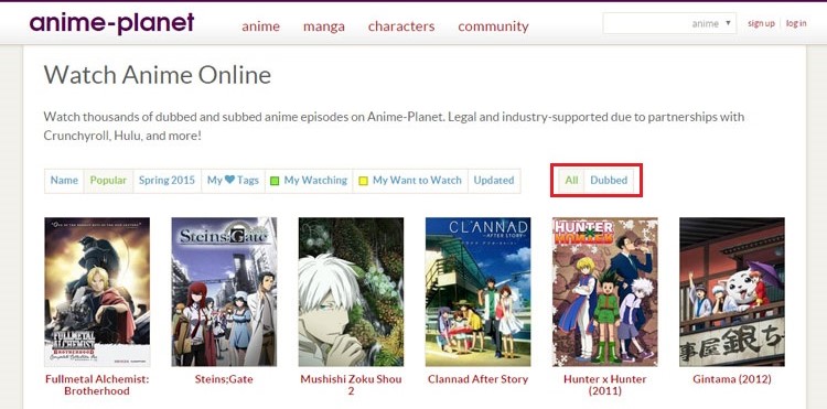 Anime-Planet Alternatives to Watch Anime Series Online For Free - Solu