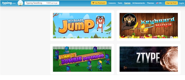 Typing Games For Kids