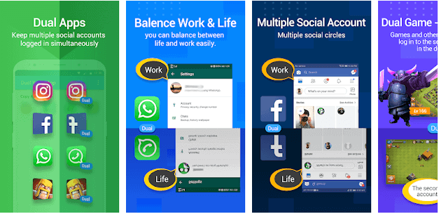 Parallel Space Alternatives To Run Multiple Accounts On Android