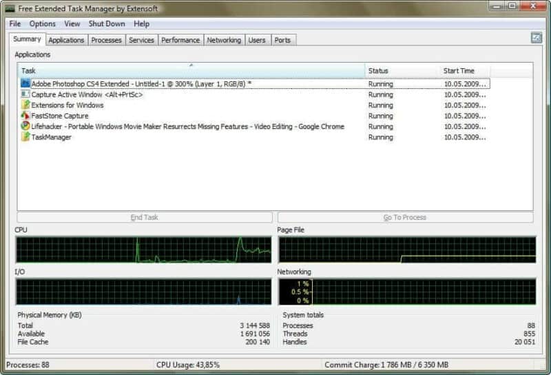 Windows Task Manager Alternatives