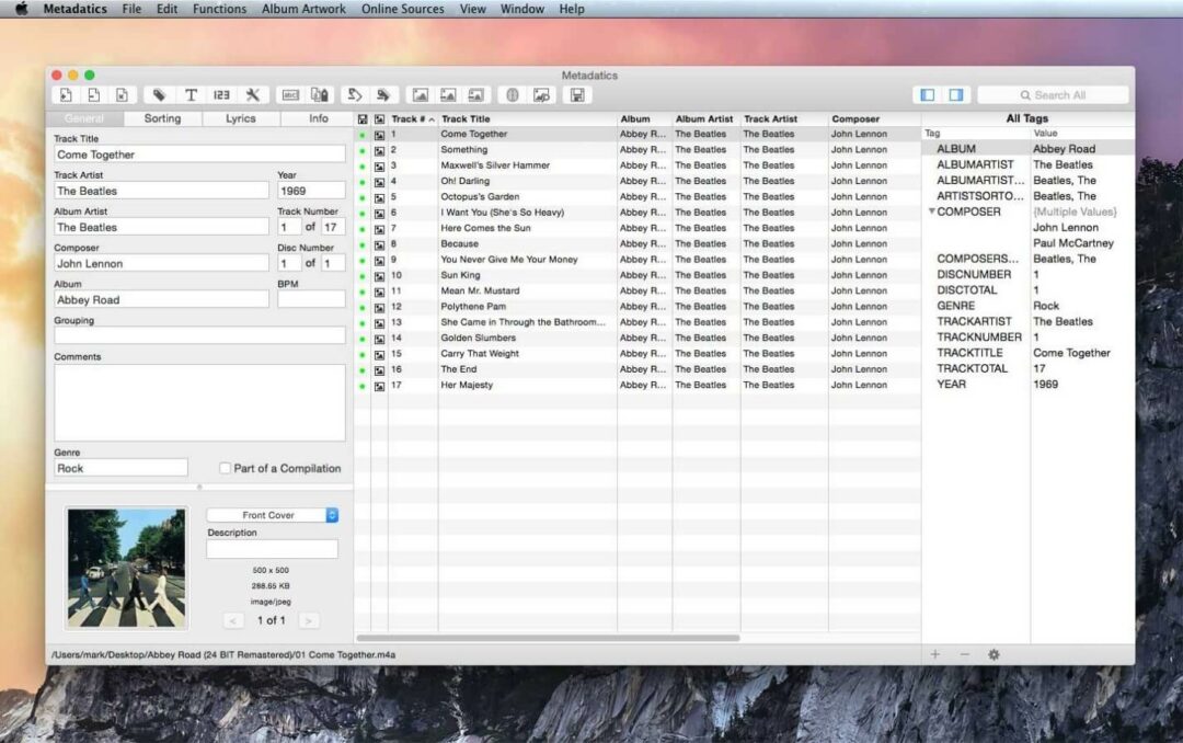 MP3 Tag Editors For Mac