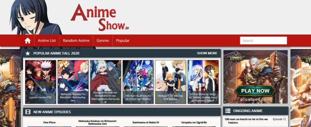 9Anime Alternatives