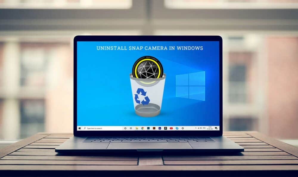 Uninstall Snap Camera in Windows