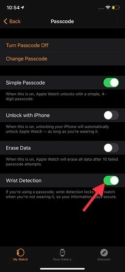 Unlock iPhone with Apple Watch