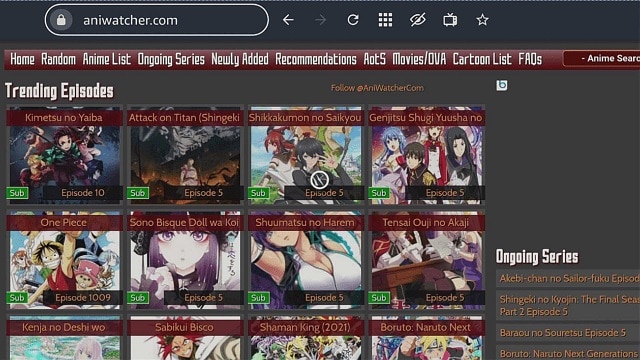 9Anime Alternatives