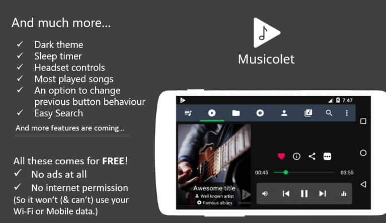 Android Music Player Apps