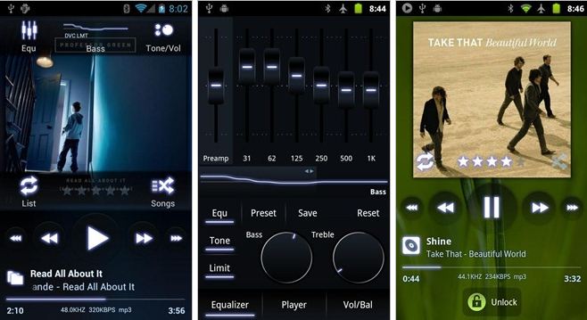 Android Music Player Apps