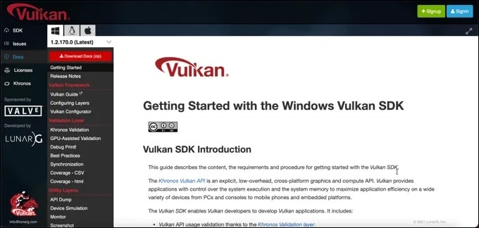 Vulkan Runtime Library