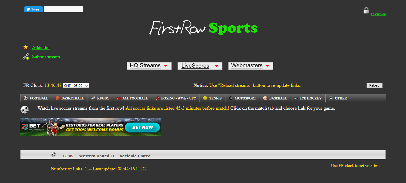 YourSports.stream Alternatives