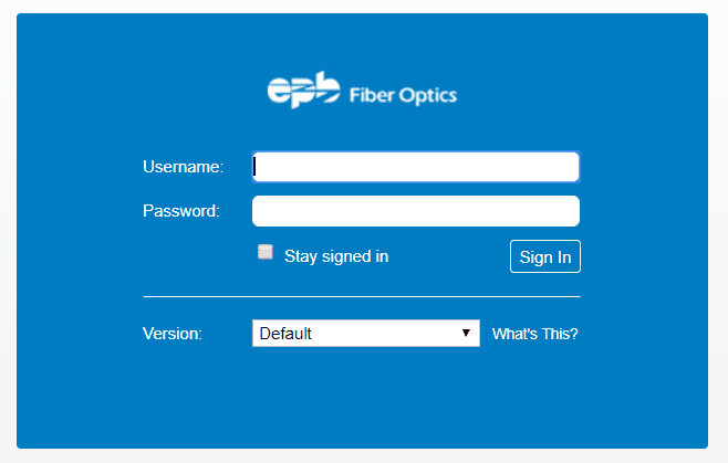 EPBFI Email Login