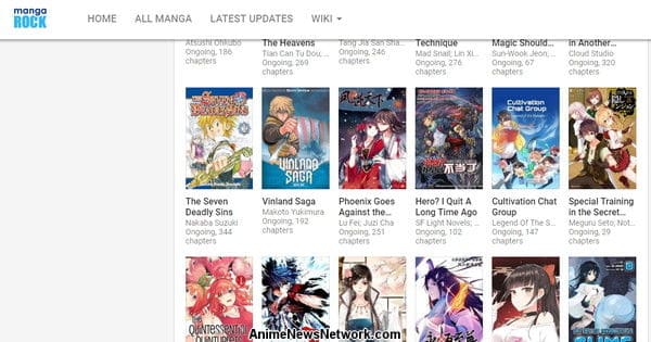 Manga Websites
