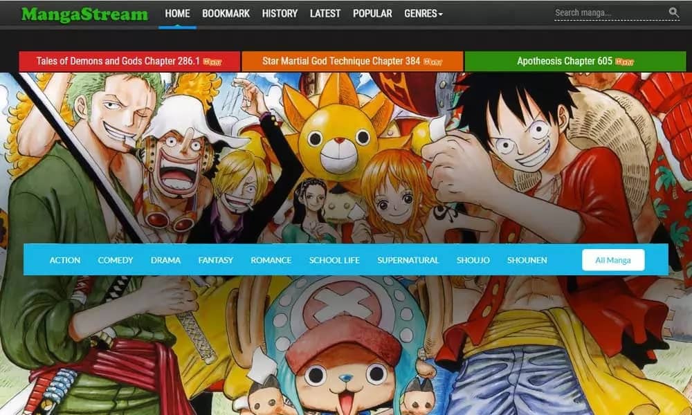 Manga Websites