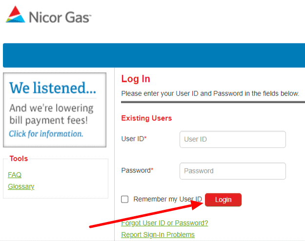 Nicor Gas Login