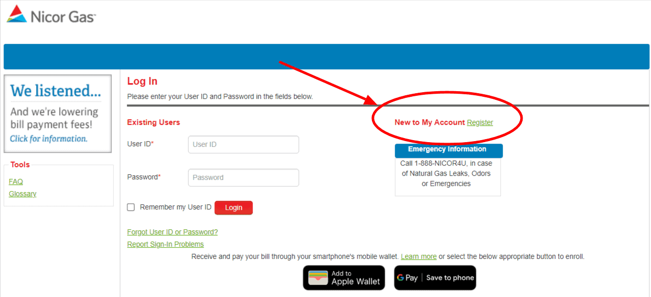 Nicor Gas Login