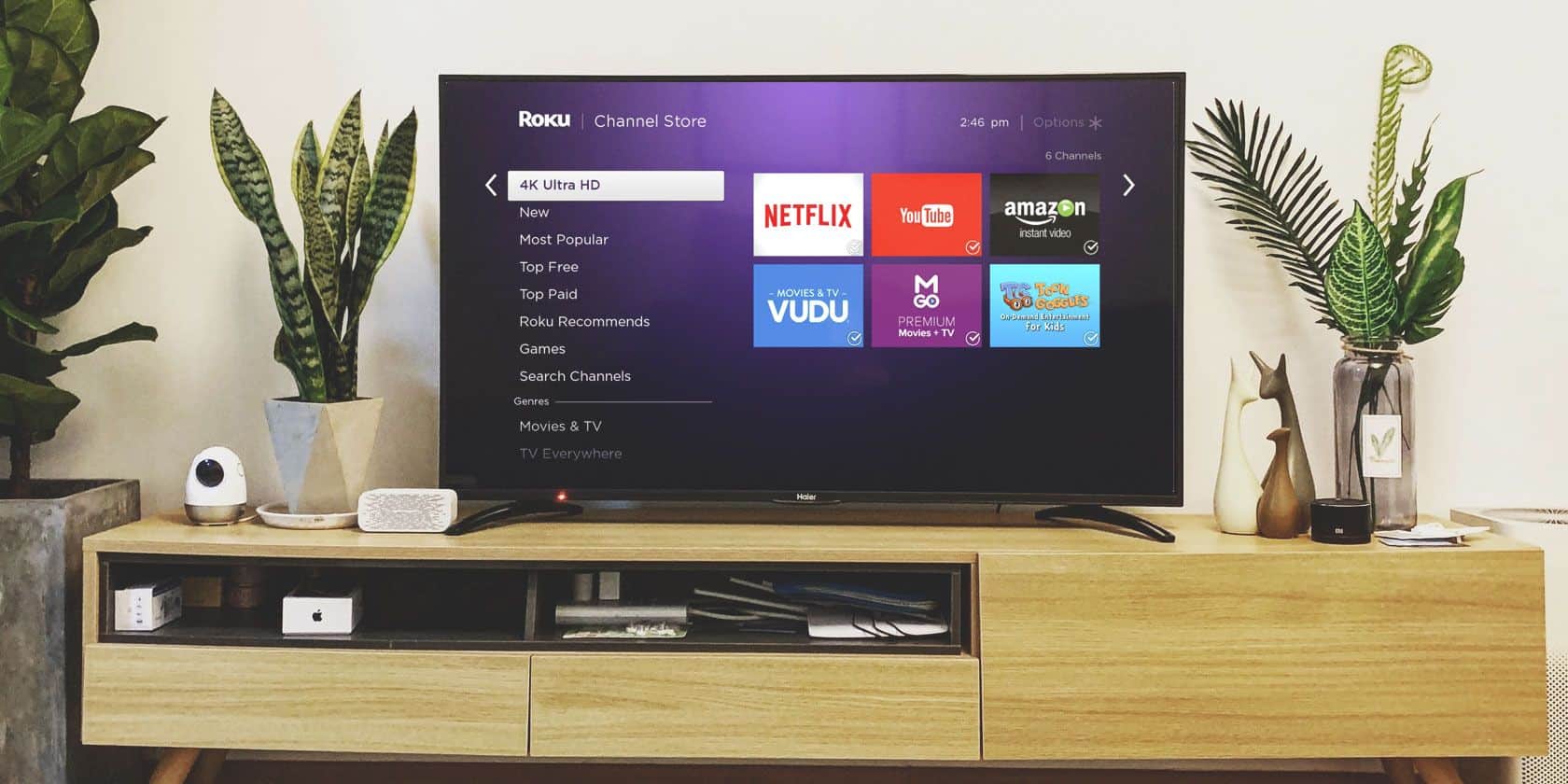 Apps on Roku