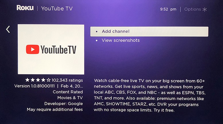 Apps on Roku