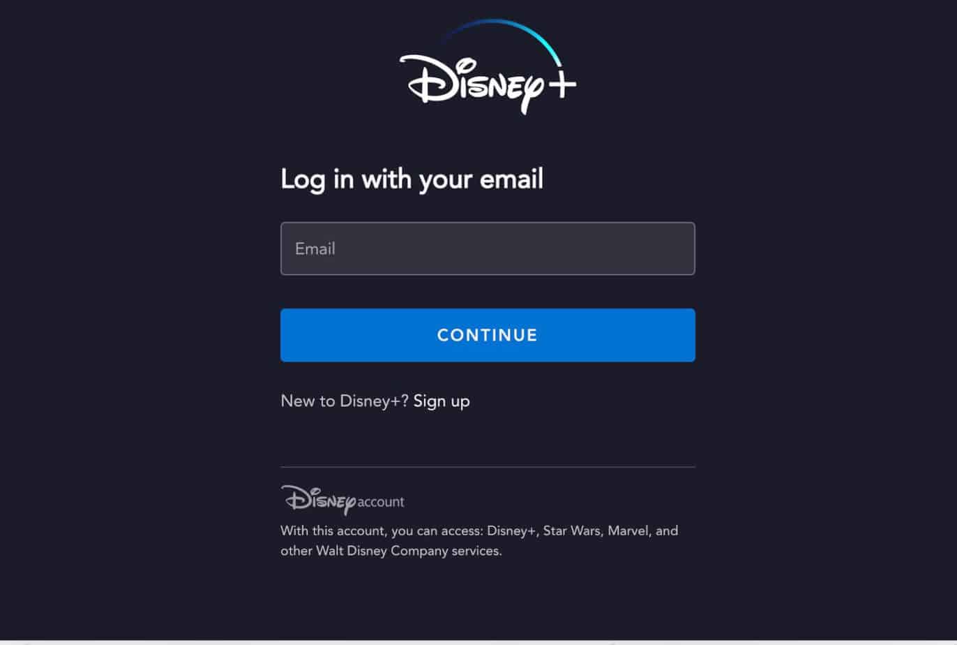 Disney Plus Login