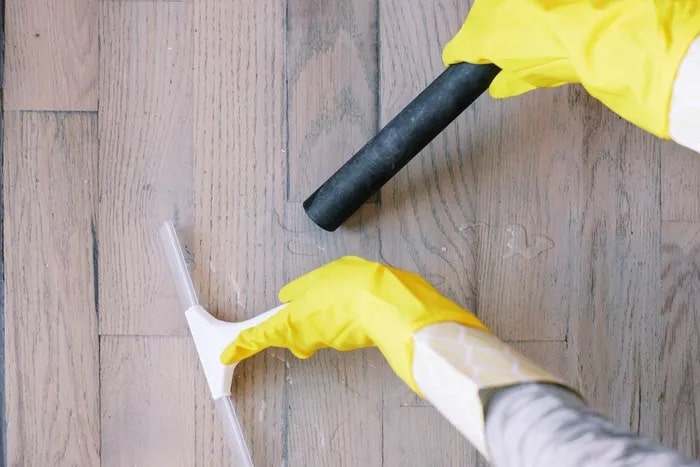 Remove Water From Wood Floors 