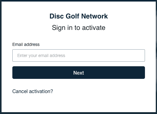 Activate Disc Golf