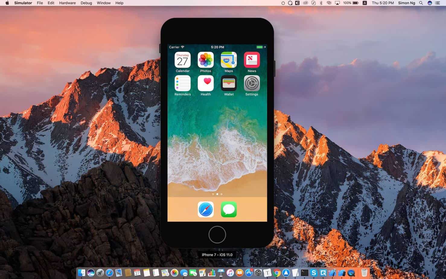 iOS Emulator