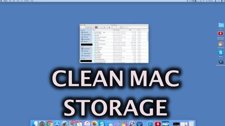 system storage on Mac