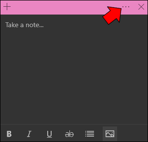 Make Sticky Note In Windows