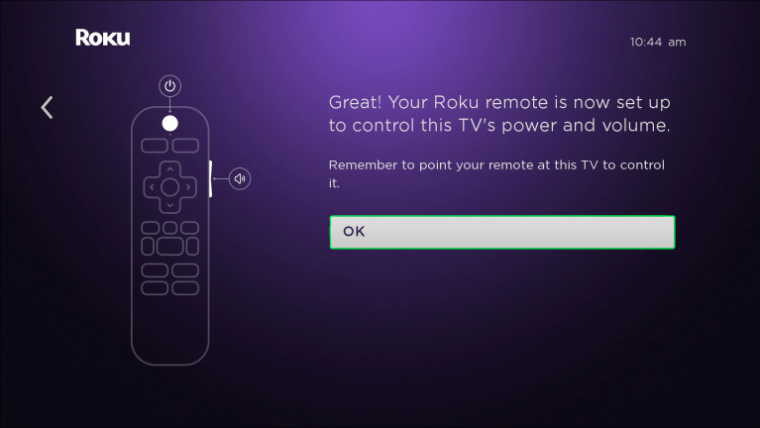 Sync Roku Remote To TV