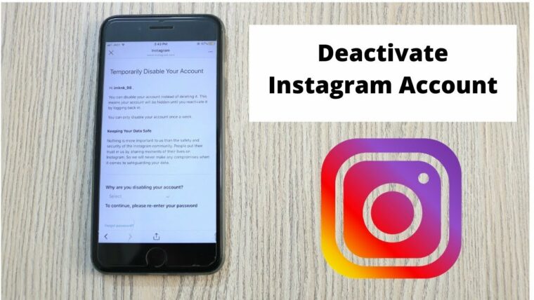 How to Deactivate Your Instagram Account