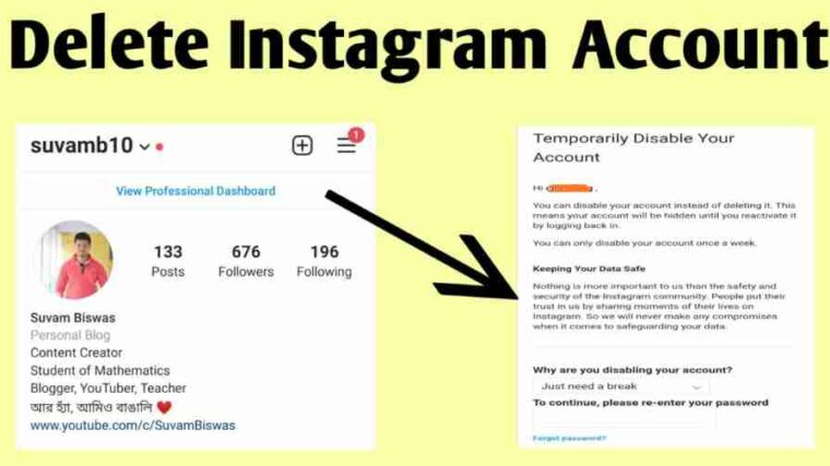 How to Delete Your Instagram Account Permanently