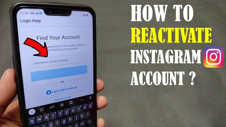 How to Reactivate Your Instagram Account