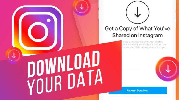 How to download your Instagram data on the iPhone and Android app