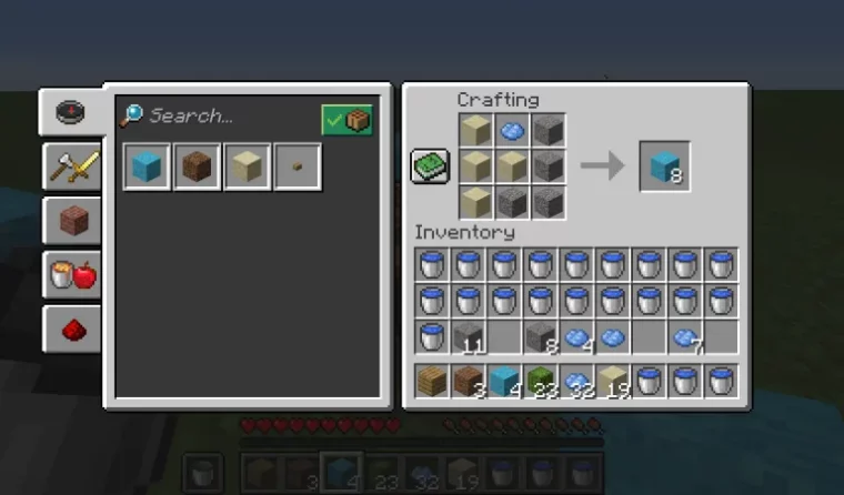 Make Concrete Minecraft