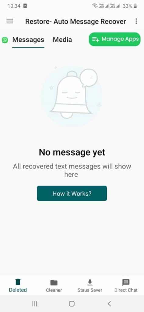 WhatsApp Recovery