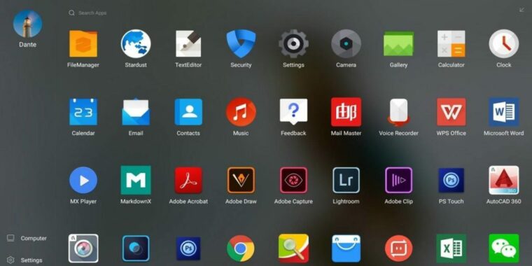 Android OS For PC