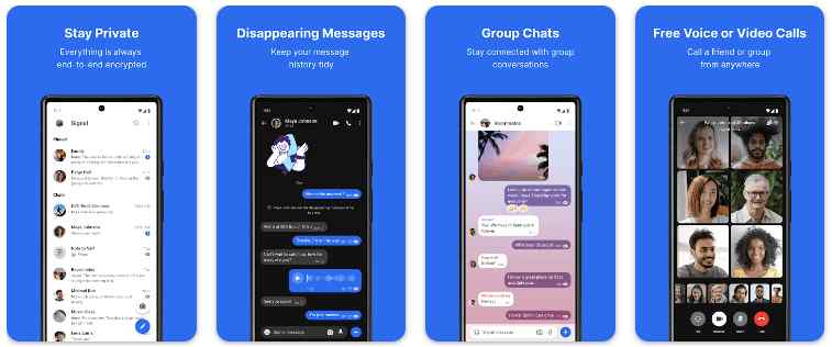 Encrypted Messaging Apps Android