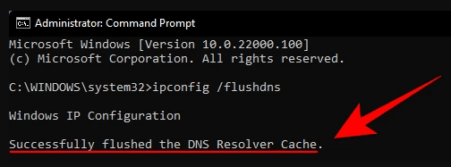Flush DNS Cache