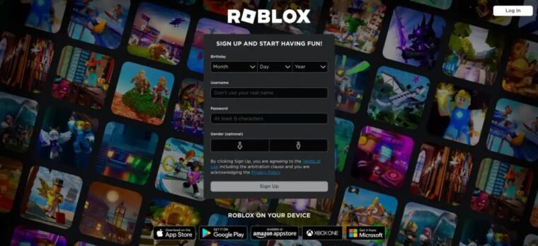 Roblox Login