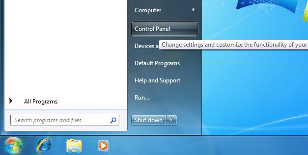 Configure Static IP Address In Windows 7