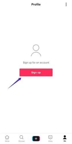 TikTok Login