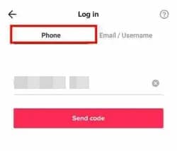 TikTok Login