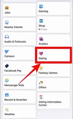 Activate Facebook Dating