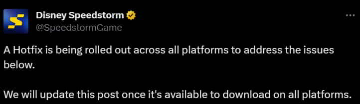 Disney Speedstorm Stuck On Initializing Screen Error