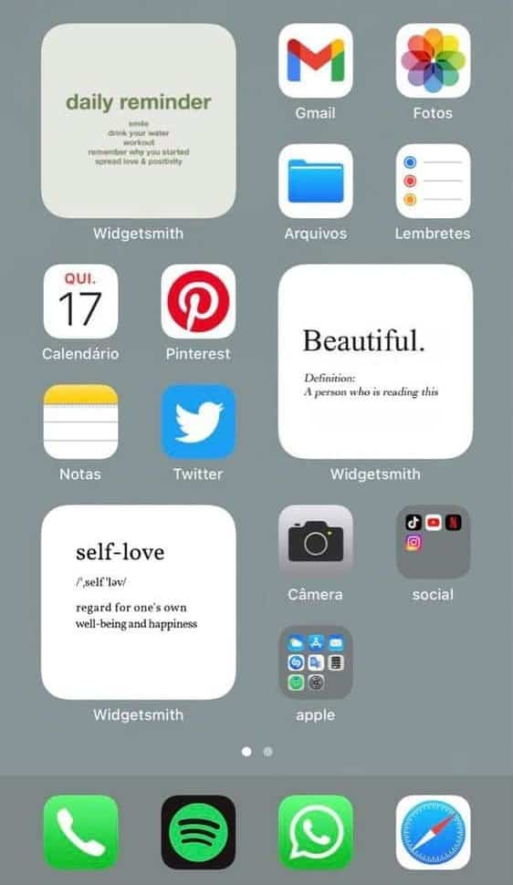 iOS 17 Home Screen Ideas