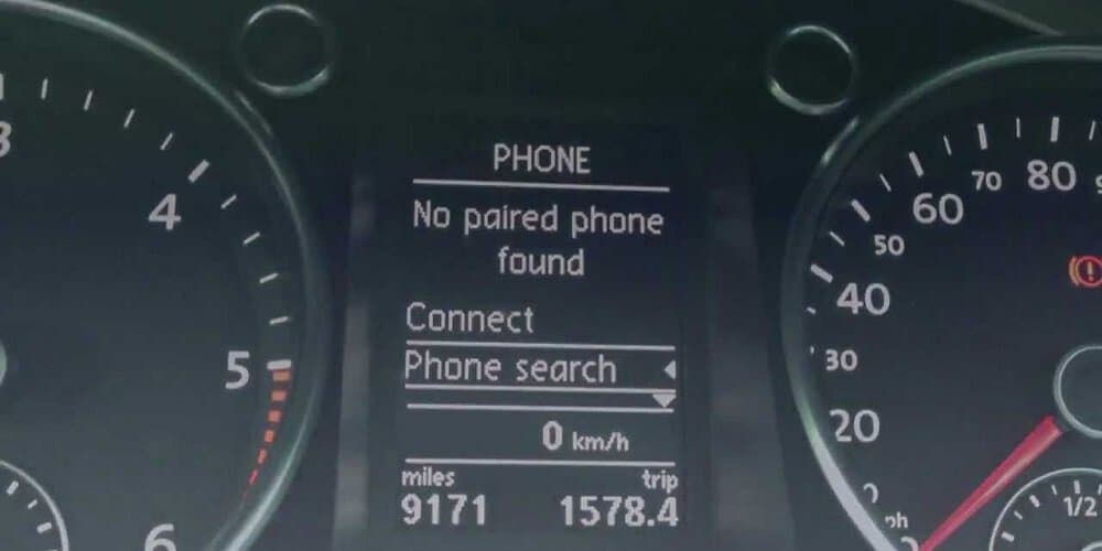 Volkswagen Bluetooth Not Working