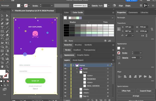 UI Design Android Apps